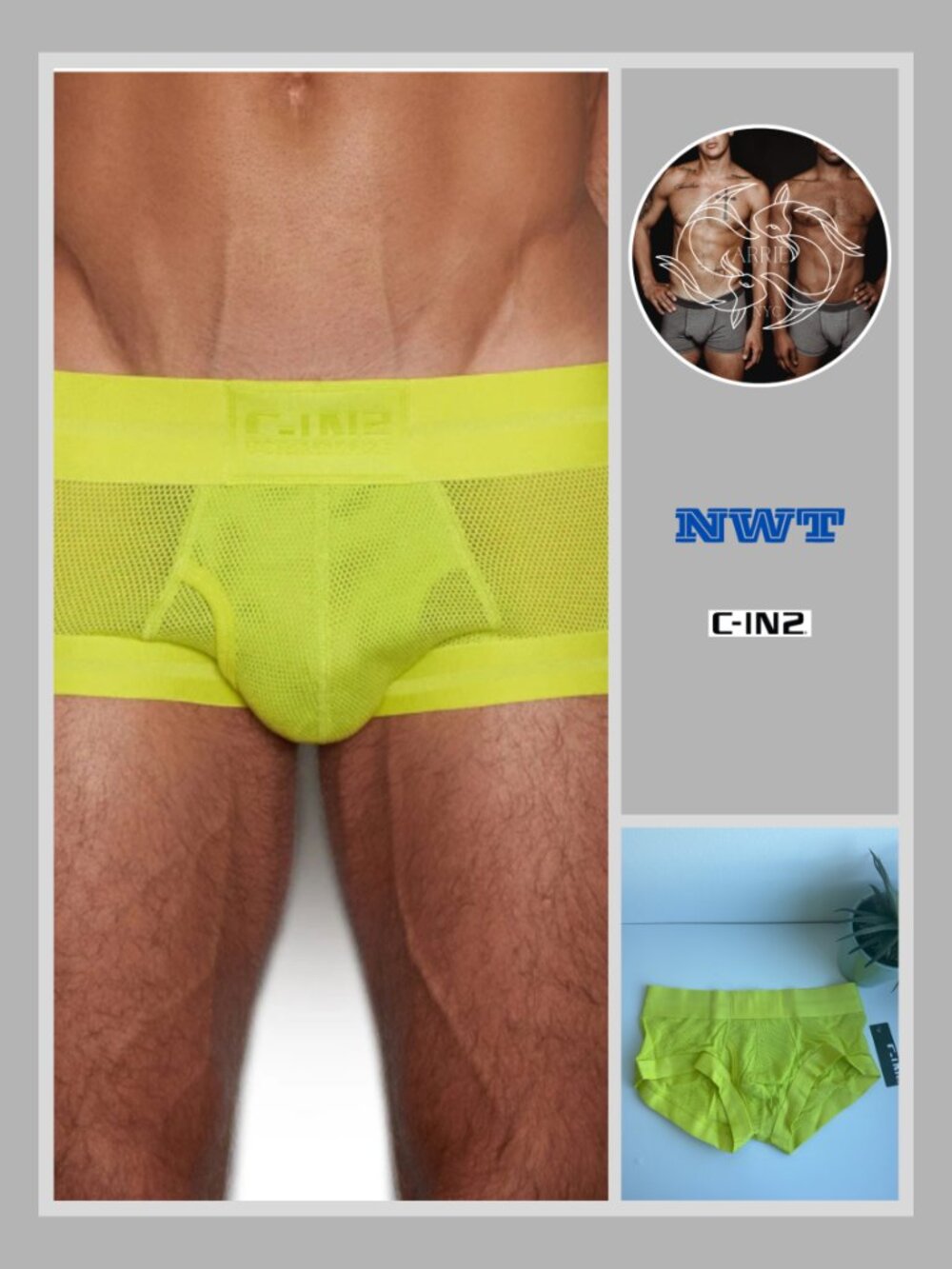 C-IN2 - Scrimmage - Fly Front Trunk - Ray Yellow (M)
